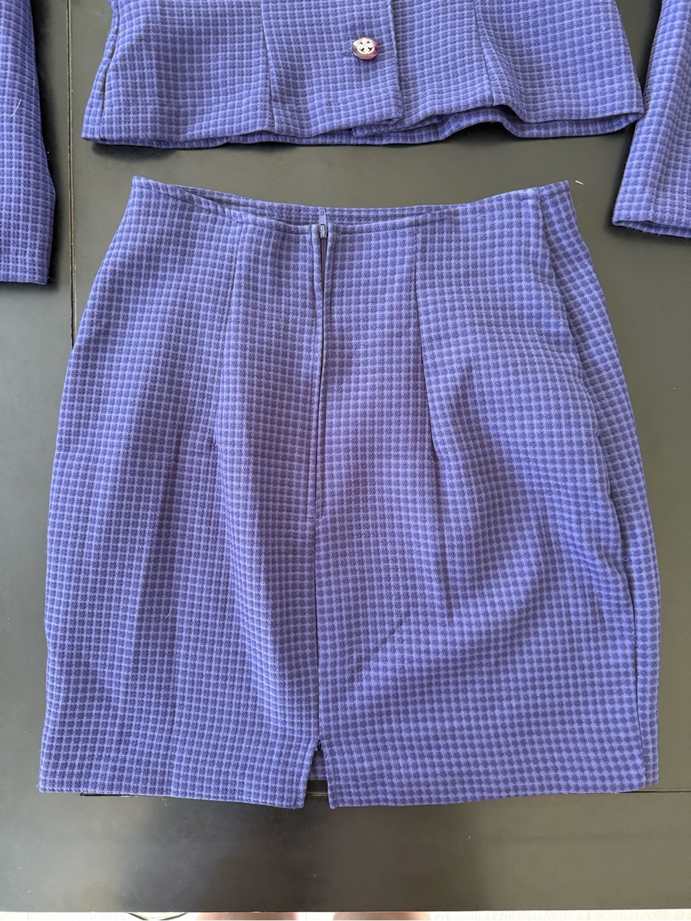 All that Jazz Deep Purple Textured Two-Piece Set - Picture 4 of 6